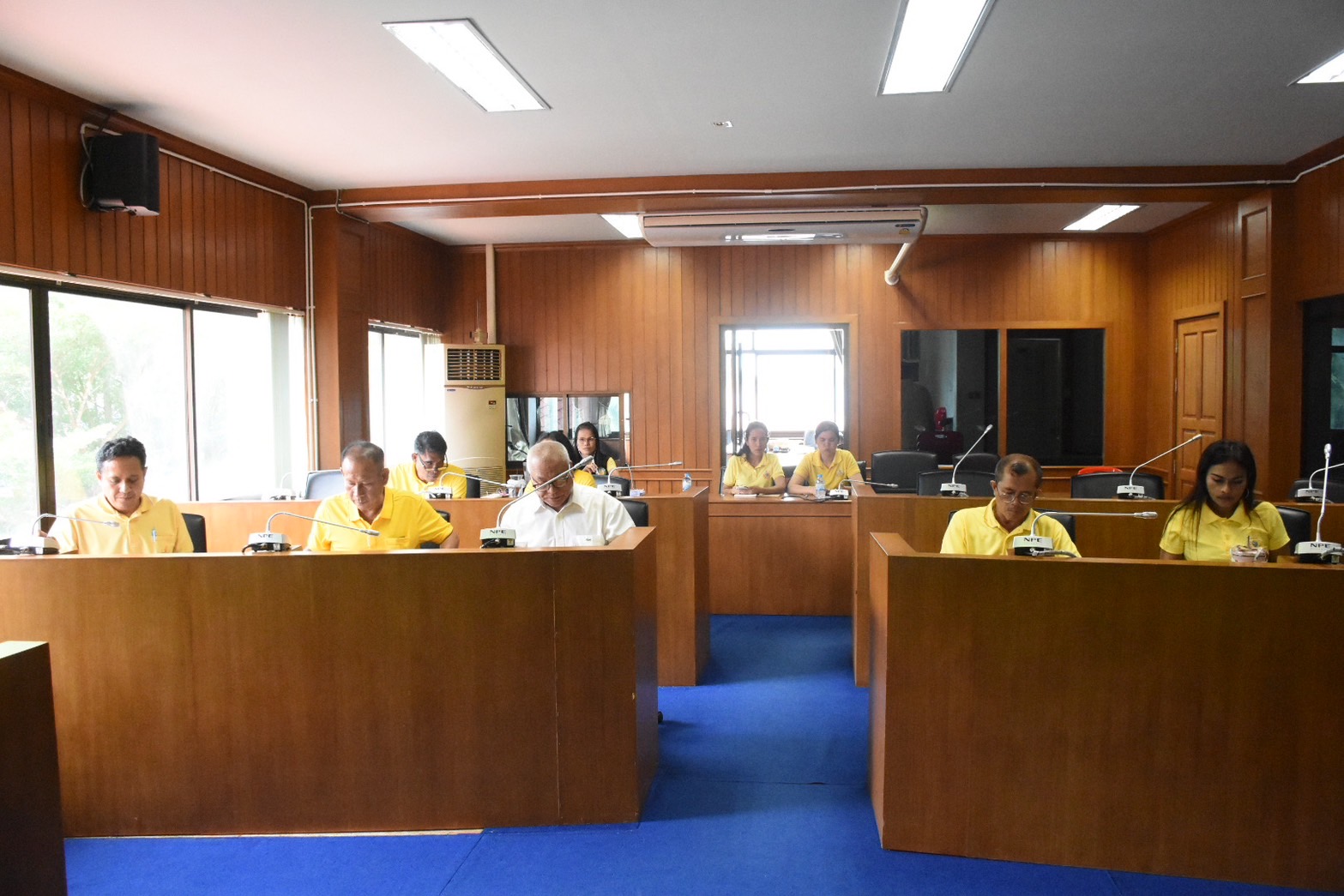 " ประชุมคณะกรรมการช่วยเหลือประชาชนของเทศบาลตำบลบ้านส้อง ครั้งที่ 2/2567 "