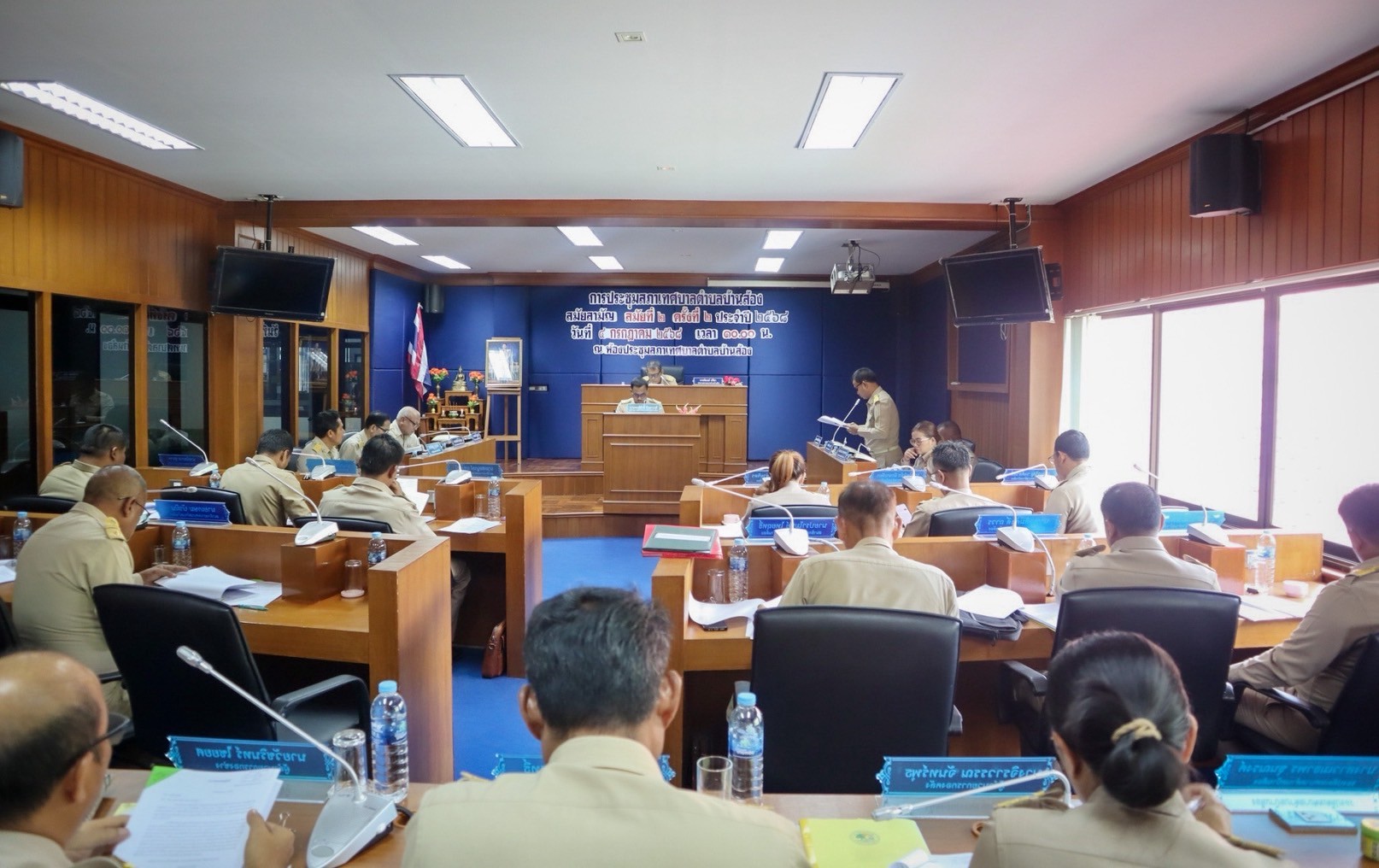 การประชุมสภาเทศบาลตำบลบ้านส้อง สมัยสามัญ สมัยที่ 2 ครั้งที่ 2 ประจำปี 2568